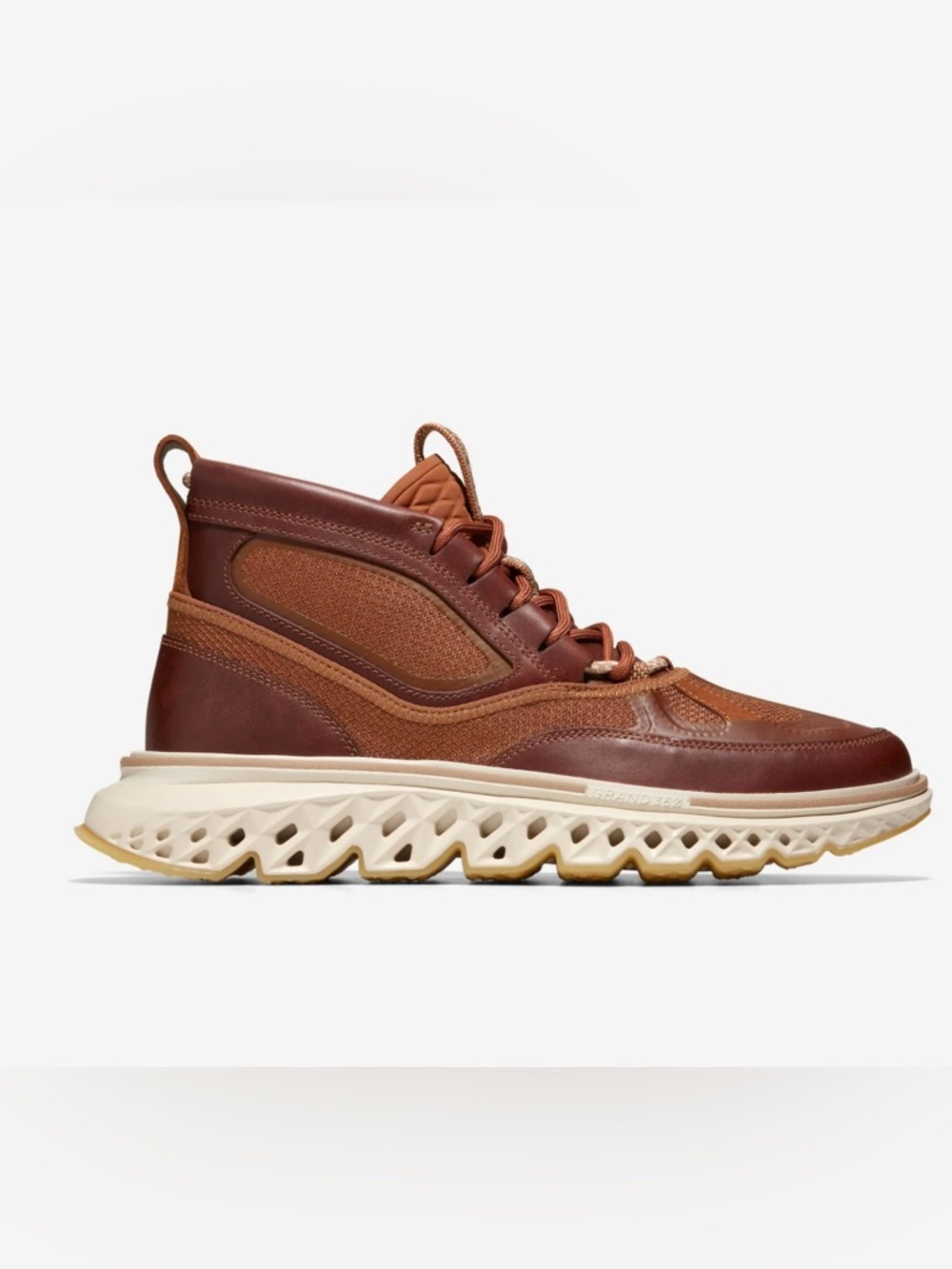 Cole Haan 5.zerogrand Wrk Chukka Brown Boot Sneaker 11.5